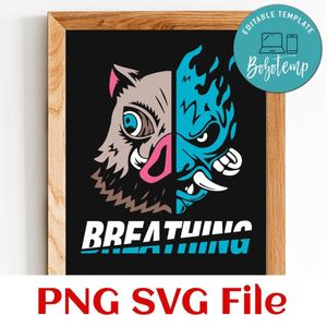 Hashibira Inosuke PNG SVG design template