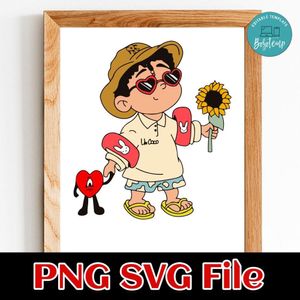 Baby benito PNG file template
