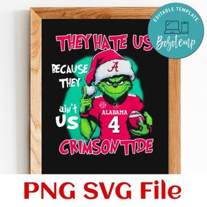 They hate us because they ain't us Customer Request PNG file template
