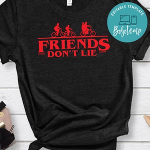Friends don't lie PNG file template