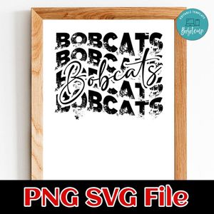 Bobcats Customer Request PNG file template