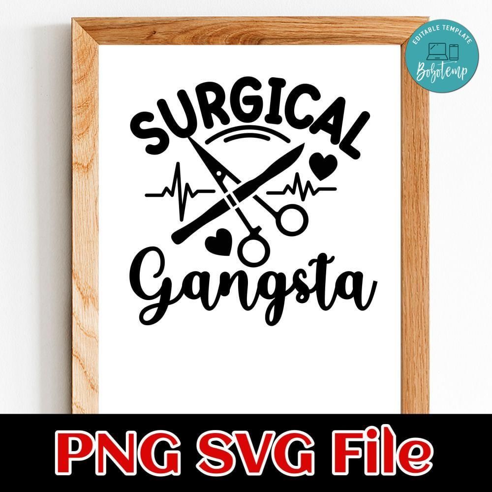 Surgical gangstar Customer Request PNG file template