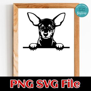 Chihuahua PNG SVG file template