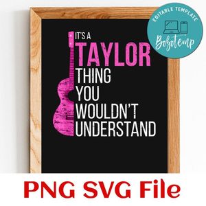 It’s A Thing You Wouldn’t Understand Swifties Customer Request PNG file template