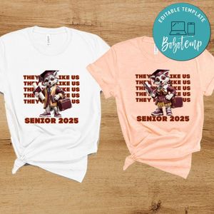 Senior 2025 Timberwolf They Not Like Us Customer Request PNG file template