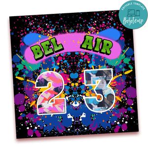 Bel Air PNG design template