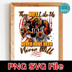 They Not Like Us Customer Request PNG file template