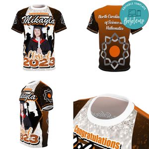 North Carolina School of Science and Mathematics Congratulation Graduation All Over Print Unisex Shirt