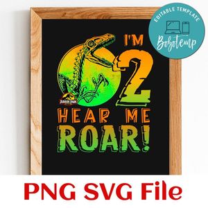 Jurassic Park 2 Years Customer Request PNG file template