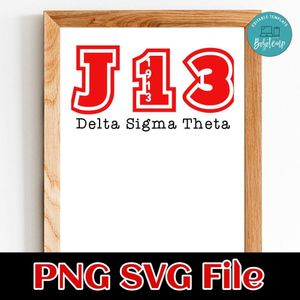 Delta Sigma Theta PNG SVG file template