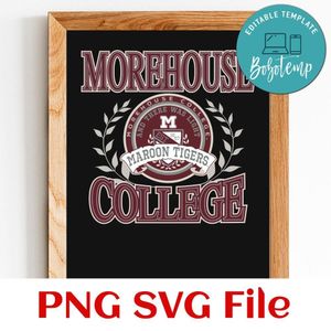 Morehouse college Customer Request PNG file template