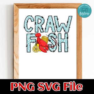 Craw fish Customer Request PNG file template