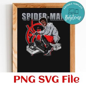 Spiderman Customer Request PNG file template