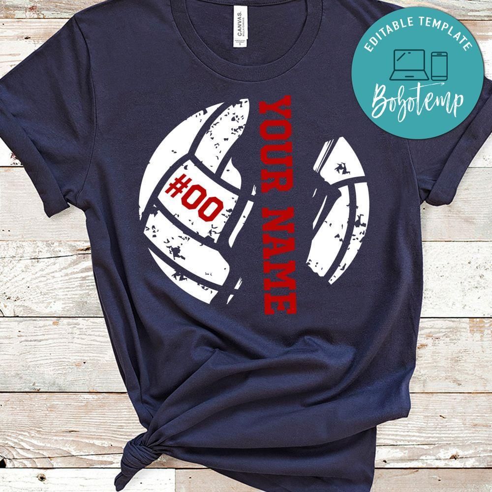 Volleyball Custom Team Name Shirt