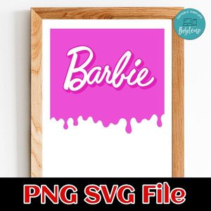 Barbie Slime Customer Request PNG file template