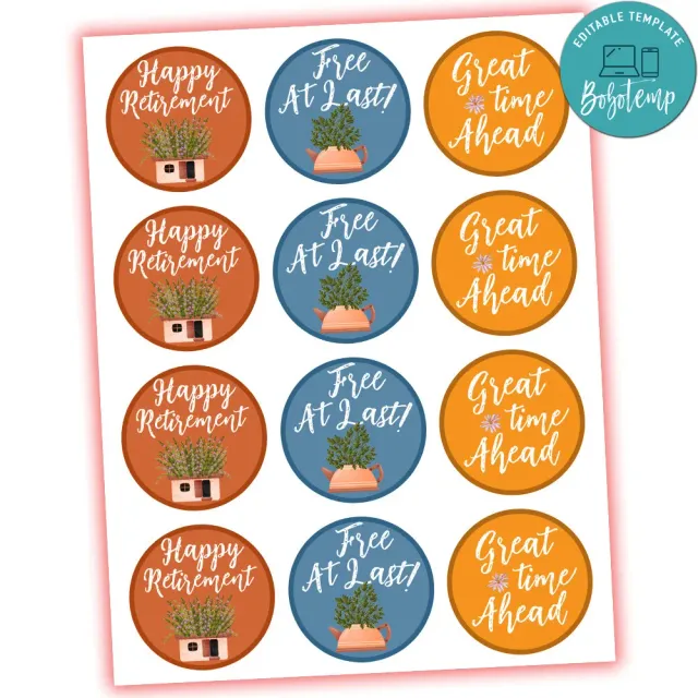 retirement-cupcake-toppers-template-printable-diy-bobotemp