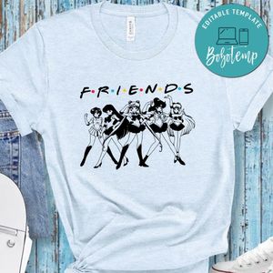 Sailor Moon Friends PNG file template