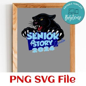 Senior Story 2026 Customer Request PNG file template