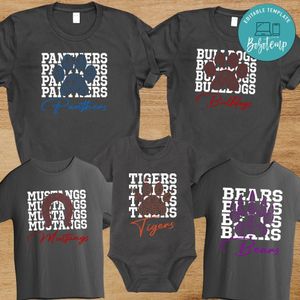 Tiger Panther Logo Text Customer Request PNG file template