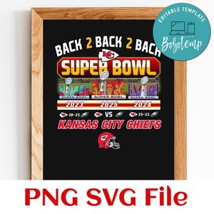 Super bowl Customer Request PNG file template