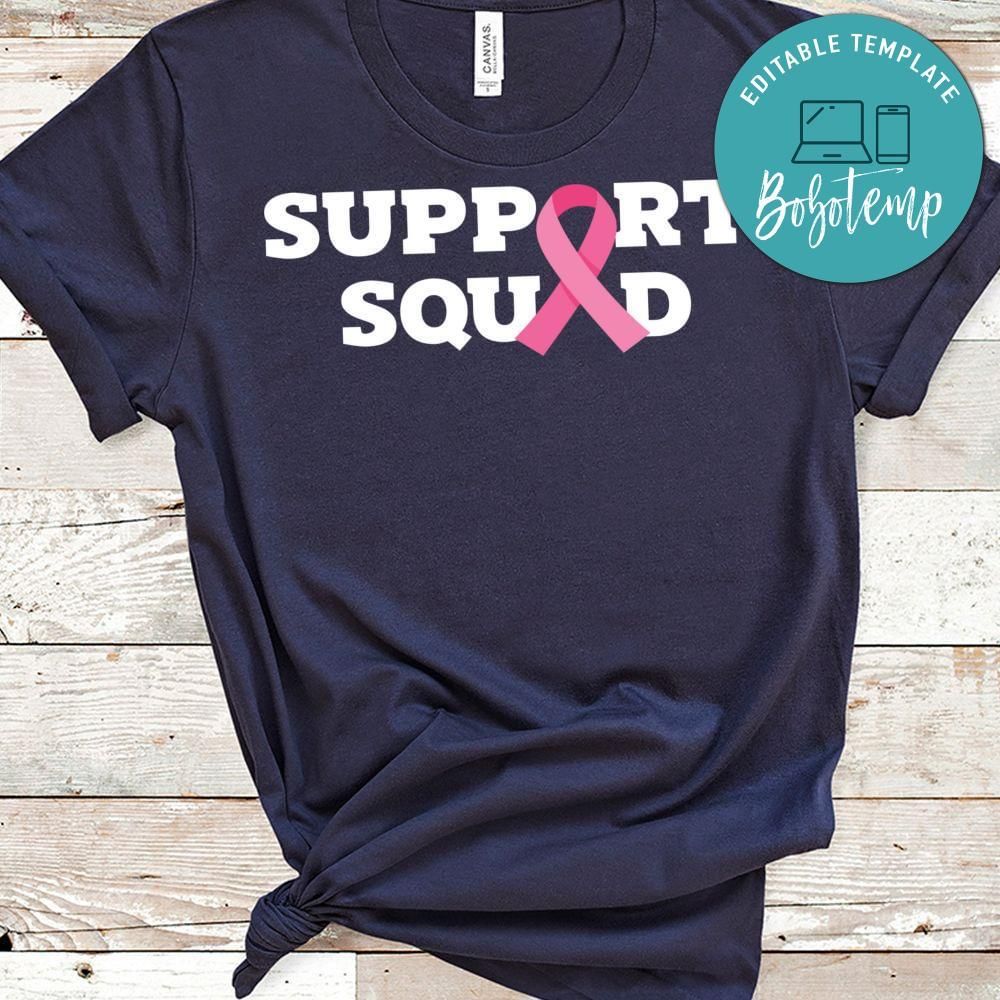 Breast Cancer Support Squad Shirt