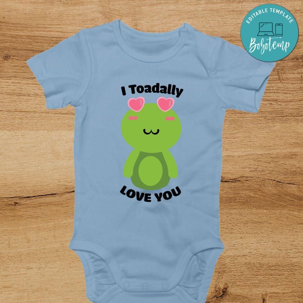 Frog in Love with You Toddler Shirt