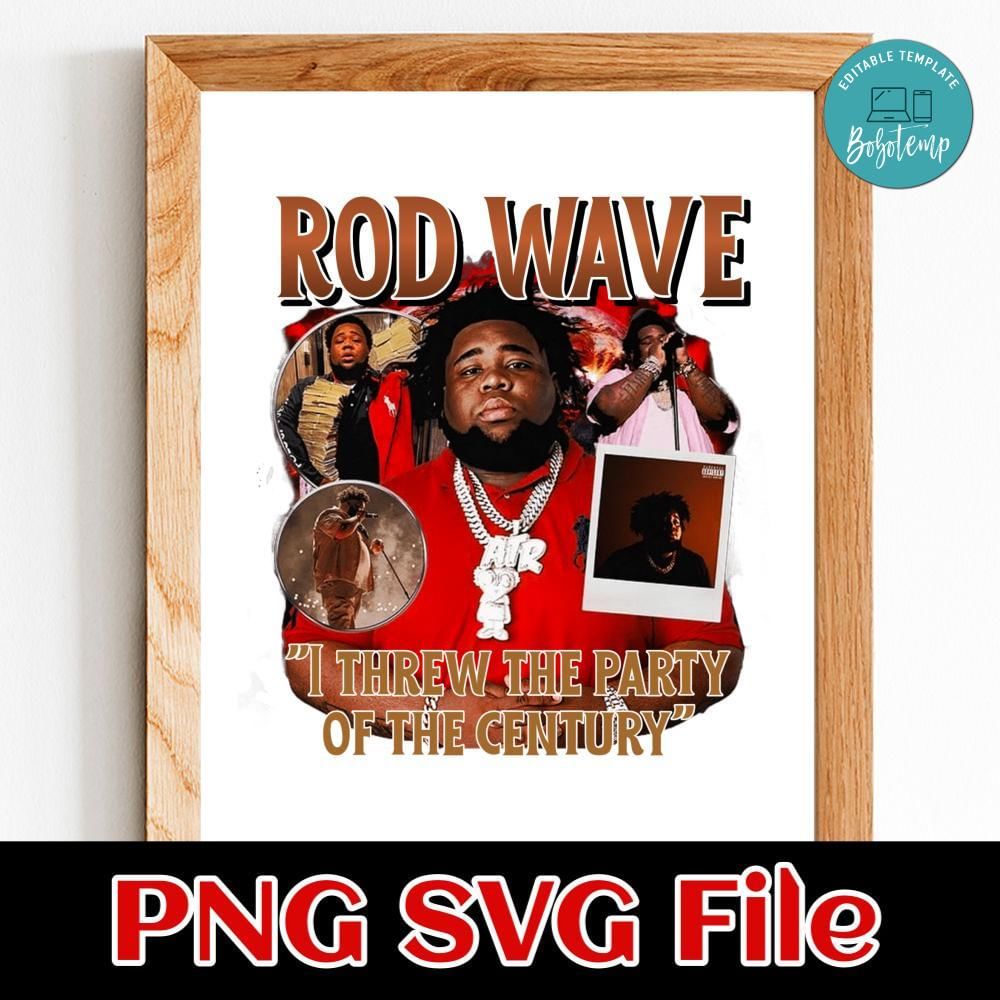 Rod Wave 5 Customer Request PNG | Bobotemp