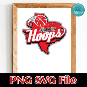 Houston Hoops Customer Request PNG file template