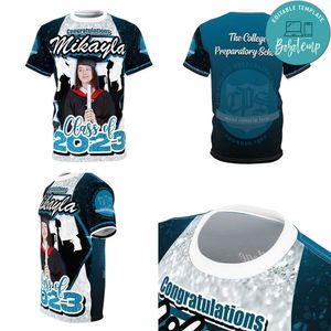 The College Preparatory School Congratulation Graduation All Over Print Unisex Shirt