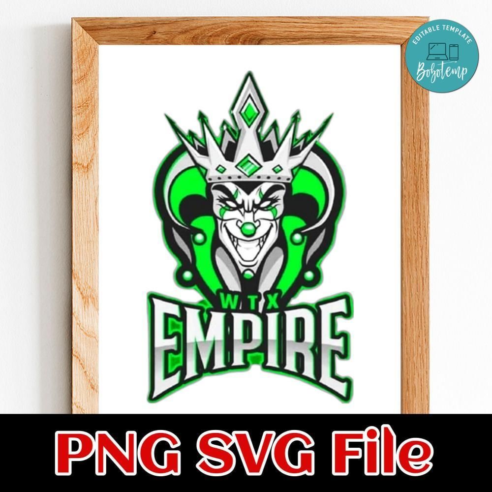 WTX Empire Customer Request PNG file template