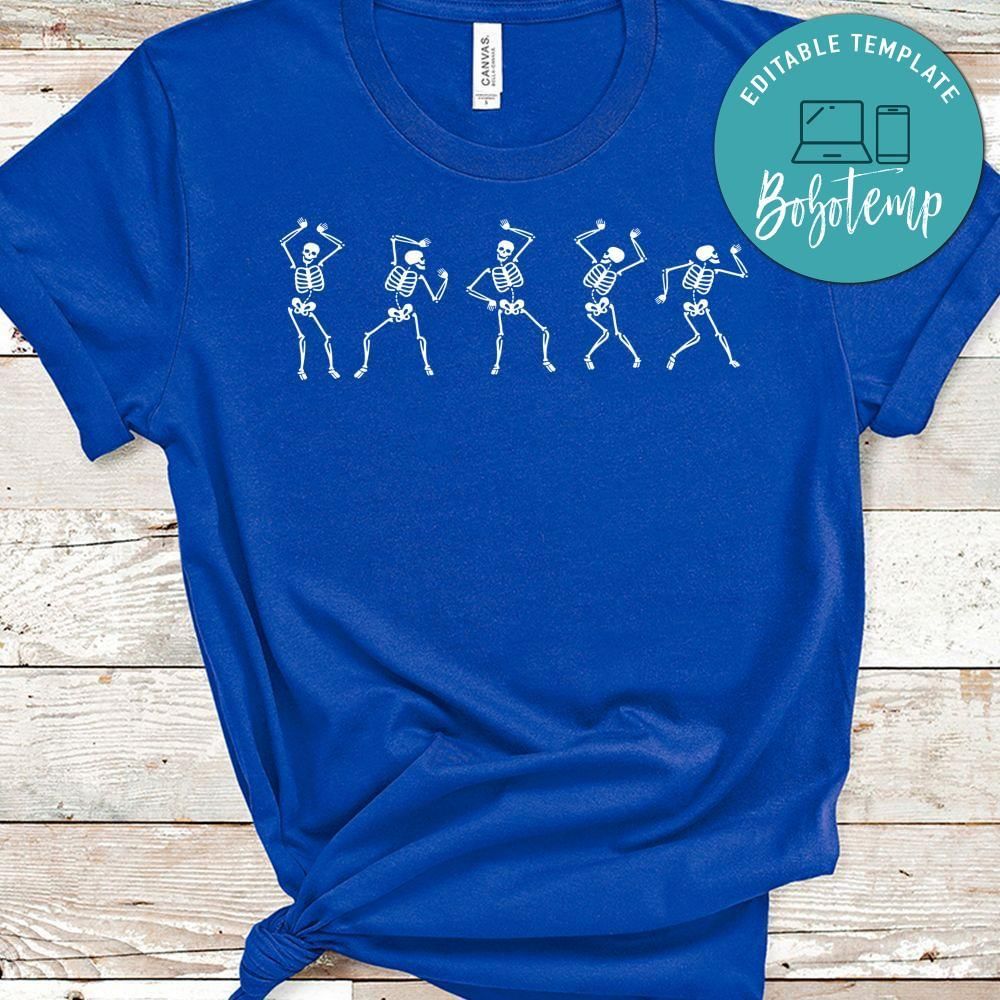 Halloween Dancing Skeleton Shirt