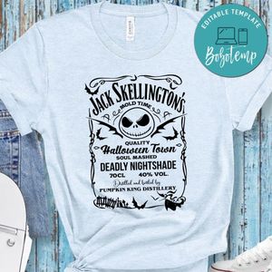 Jack Skellington Halloween Town Shirt