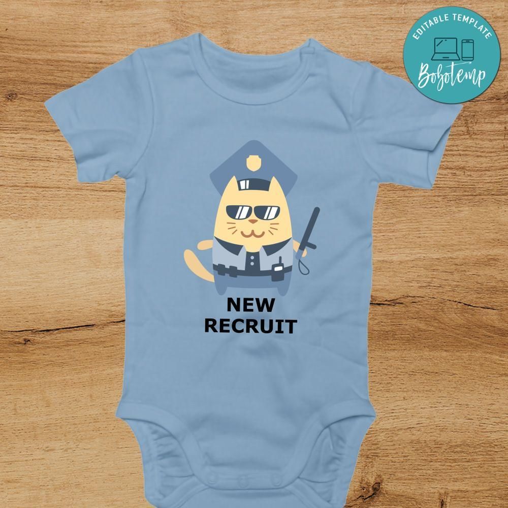 New Recruit Cat Toddler Shirt