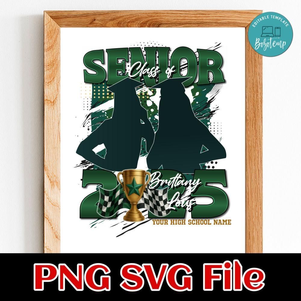 Senior class of 2025 Customer Request PNG file template