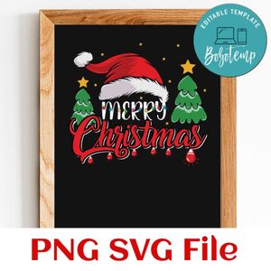 Merry Christmas Customer Request PNG file template