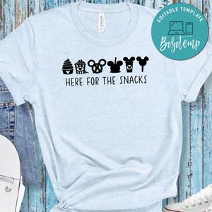 Here for the Snacks Mickey PNG file template