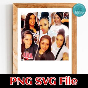 Latto Photo Collage Customer Request PNG file template