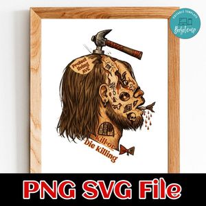 Vintage head Customer Request PNG file template