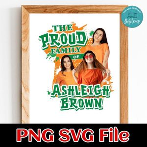 The proud family custom name Customer Request PNG file template