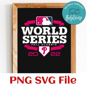 World Series Fall Classic 2022 PNG file template