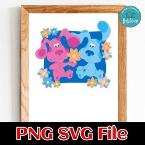 Blues clues magenta Customer Request PNG file template