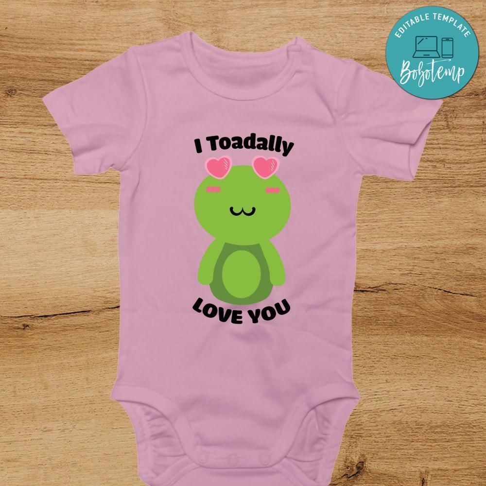 Frog in Love with You Toddler Shirt