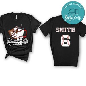 Baseball mama Customer Request PNG file template
