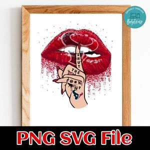 Houston Texans Lip Shut The Fuck Up PNG Design Template