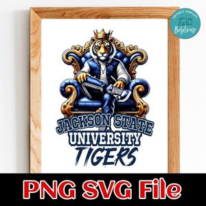 Jackson State University Tigers Customer Request PNG file template