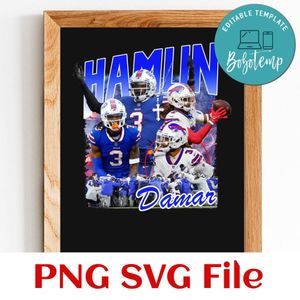 Hamlin Damar PNG SVG file template