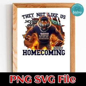 JSU tigers Customer Request PNG file template