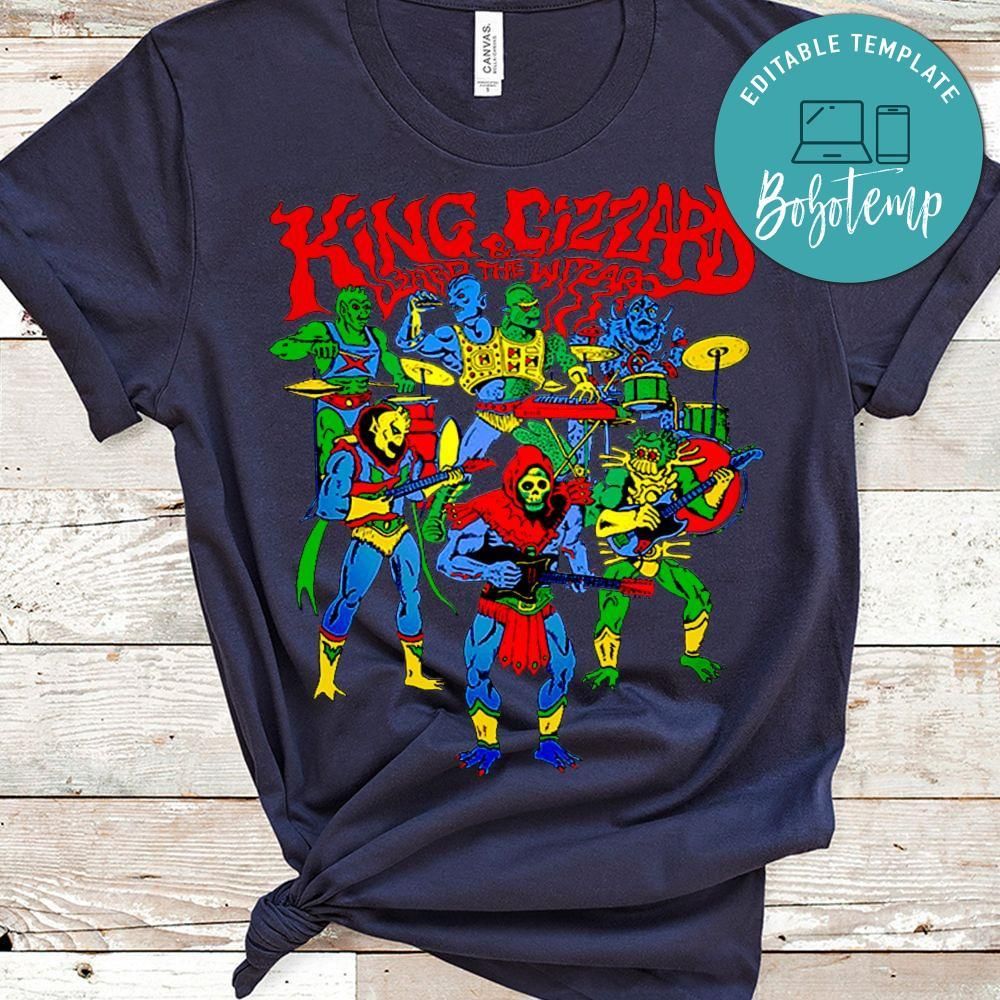 King Gizzard And The Lizard Wizard Masters PNG file template