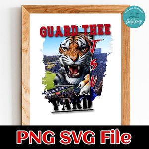 Guard thee JSU yard Customer Request PNG file template
