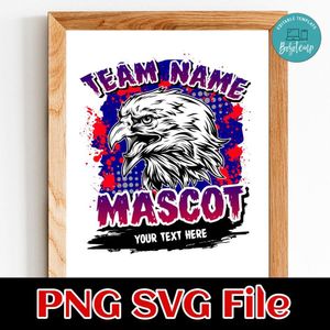 Mascot Customer Request PNG file template